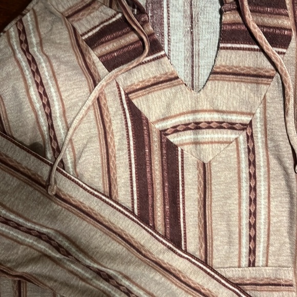 Wallflower Bohemian Boho Indie Coverup Hoodie Size XL - Picture 3 of 4